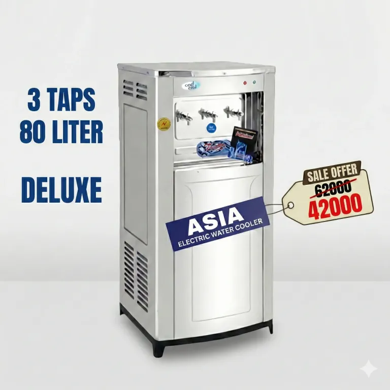 Asia 80L High-Efficiency Electric Water Cooler(With 3 Taps)